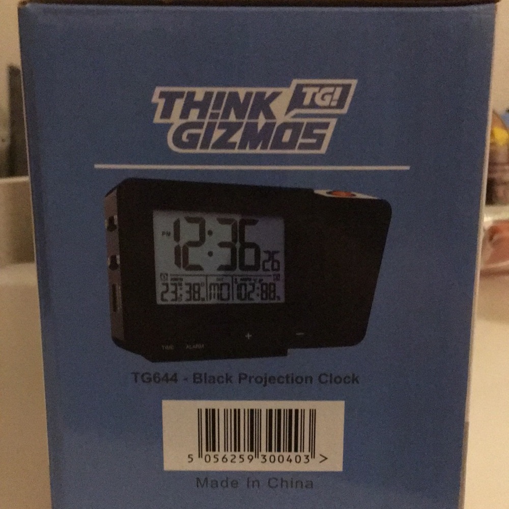 Projection Clock. Multi Functional alarm clock. - Picture 4 of 6